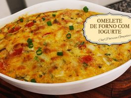 Omelete De Forno Com Iogurte