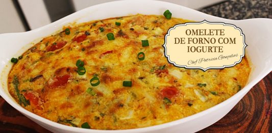 Omelete De Forno Com Iogurte